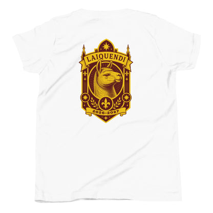 Performance | Youth T-Shirt | Arma Dei Academy Logic Houses | Laiquendi Logo