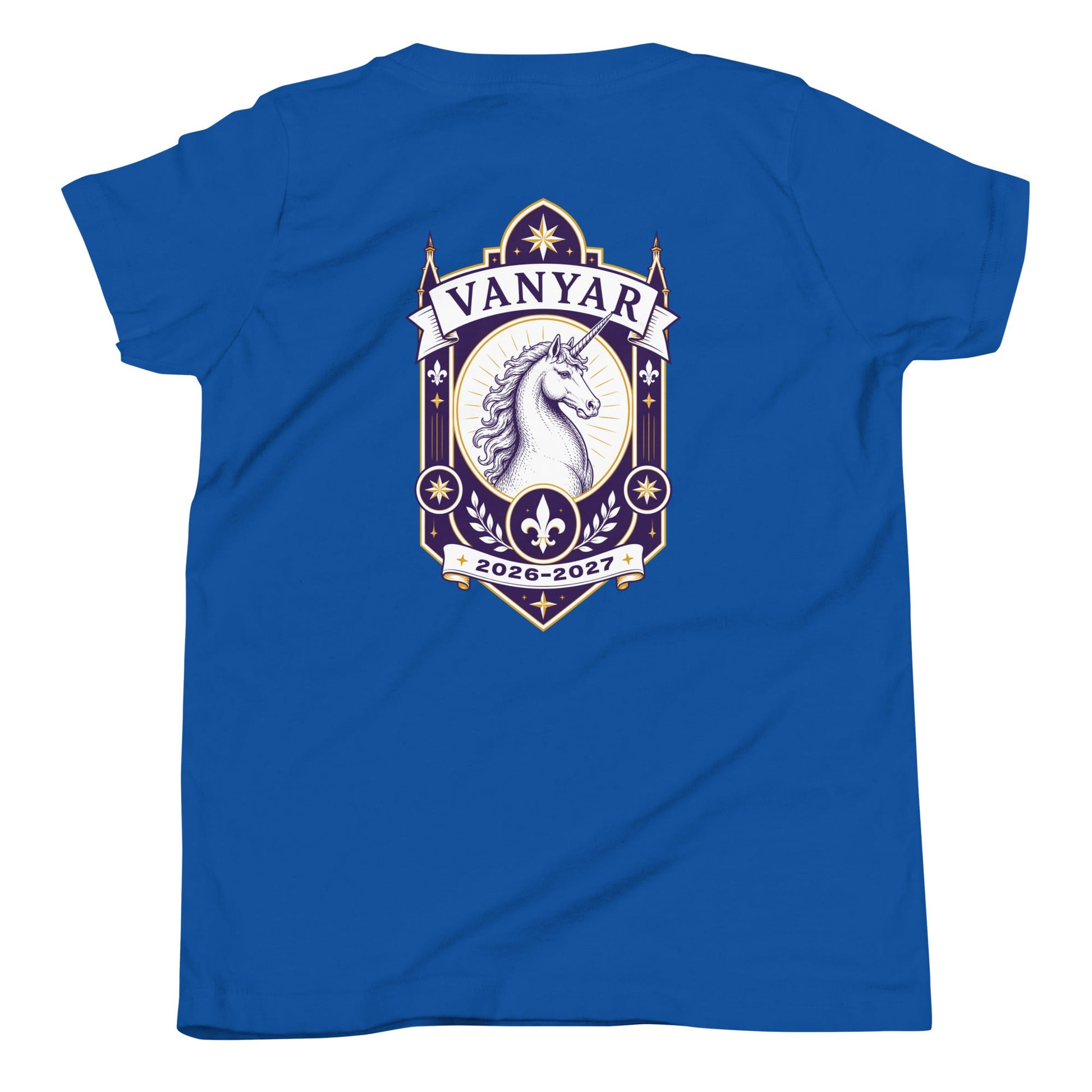 Performance | Youth T-Shirt | Arma Dei Academy Logic Houses | Vanyar Logo
