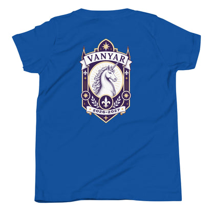 Performance | Youth T-Shirt | Arma Dei Academy Logic Houses | Vanyar Logo
