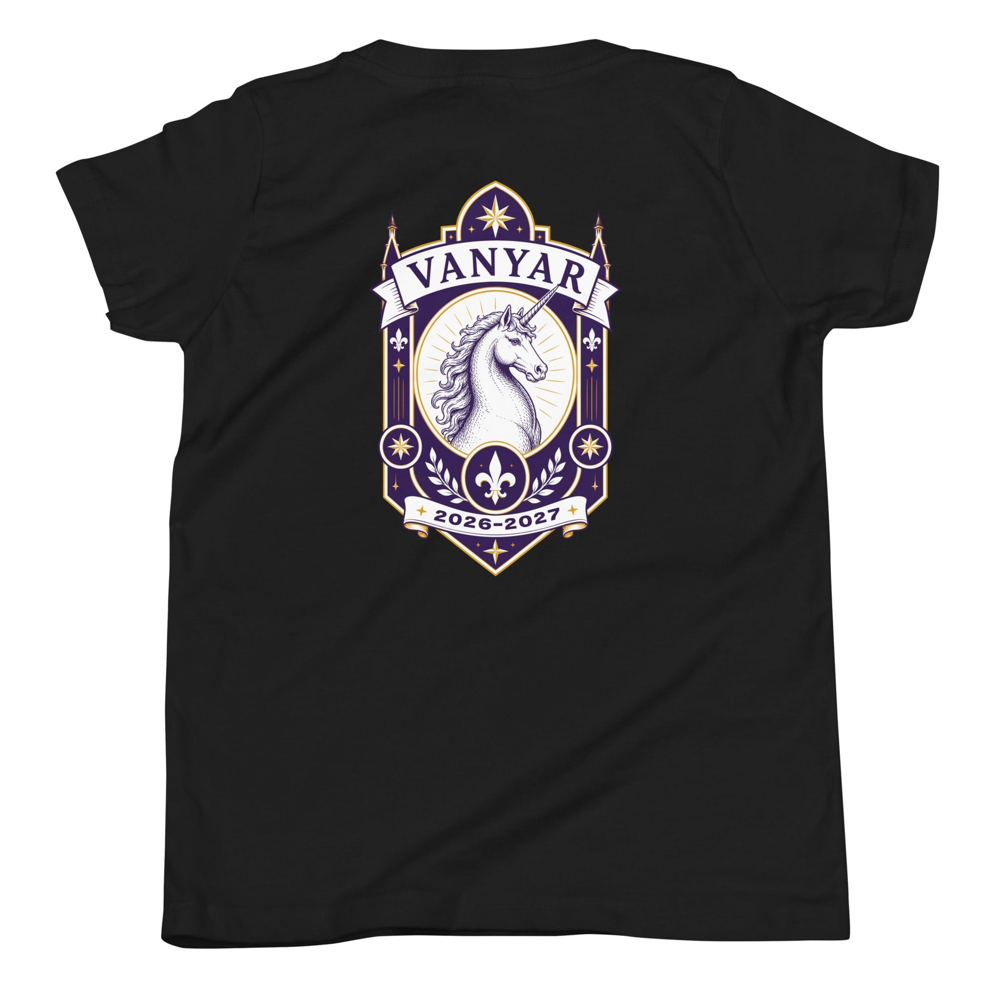 Performance | Youth T-Shirt | Arma Dei Academy Logic Houses | Vanyar Logo