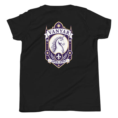 Performance | Youth T-Shirt | Arma Dei Academy Logic Houses | Vanyar Logo