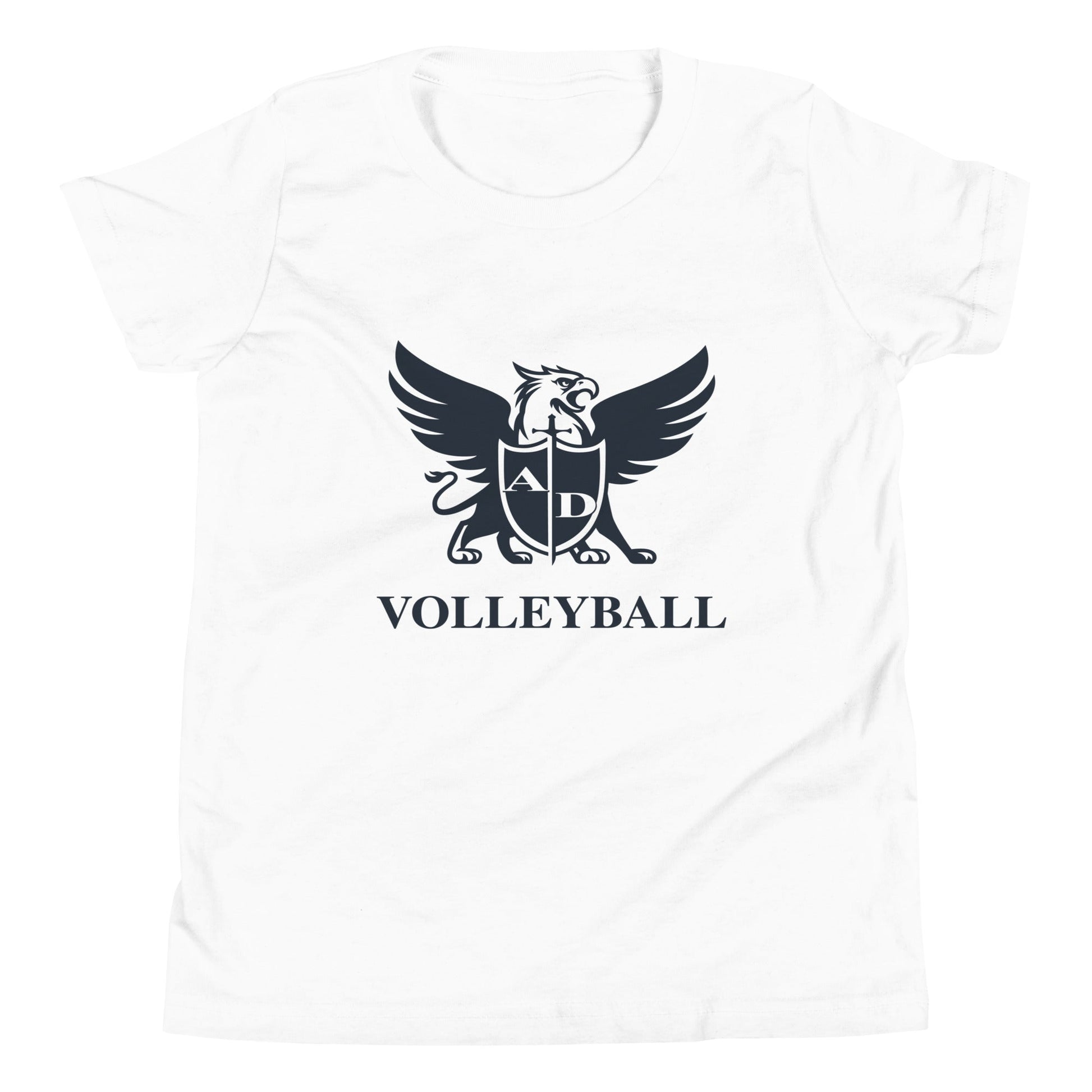 Performance | Youth T-Shirt | Arma Dei Academy Volleyball | Griffin Logo