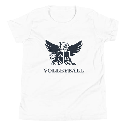 Performance | Youth T-Shirt | Arma Dei Academy Volleyball | Griffin Logo