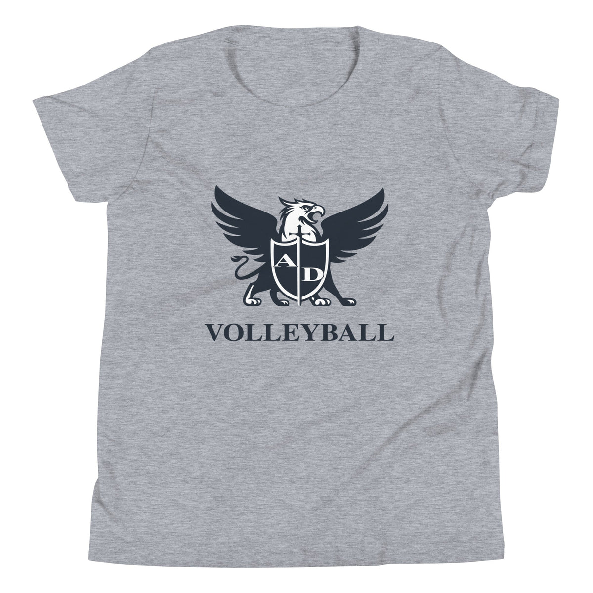 Performance | Youth T-Shirt | Arma Dei Academy Volleyball | Griffin Logo