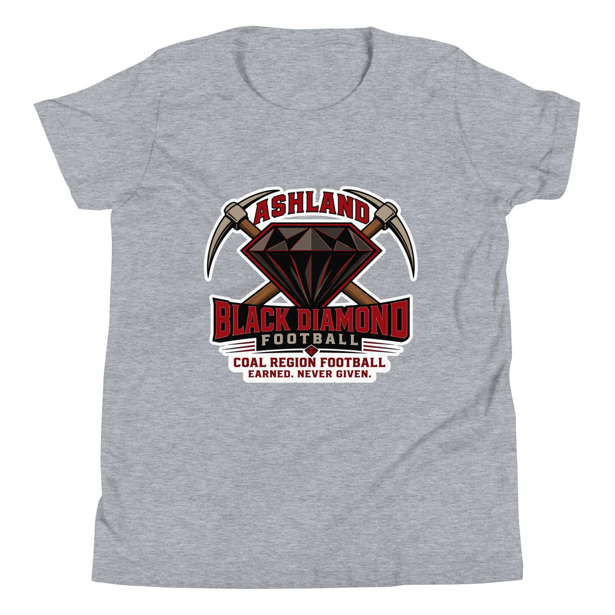 Performance | Youth T-Shirt | Ashland Black Diamonds | Vanguard Logo