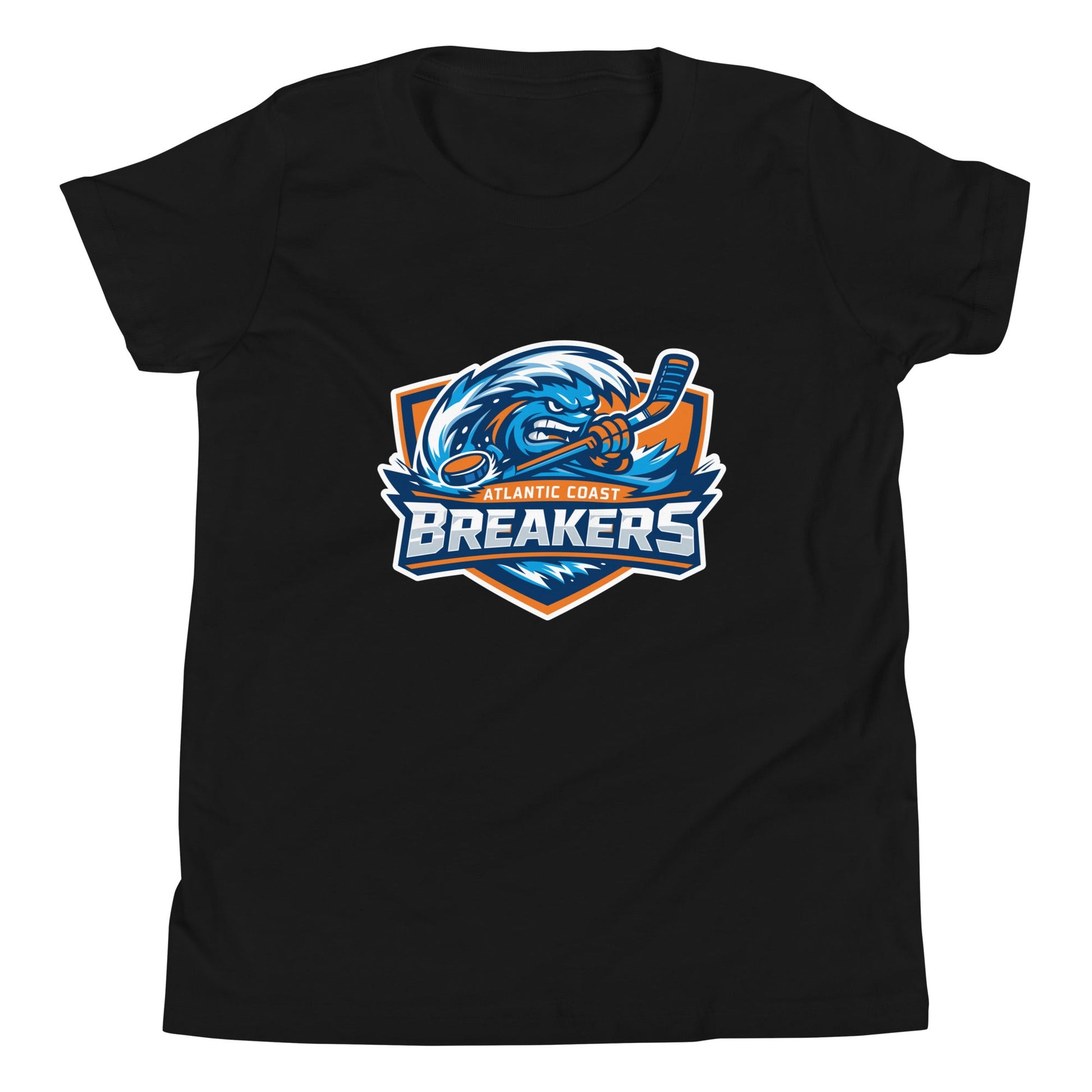 Performance | Youth T-Shirt | Atlantic Coast Breakers Hockey | Mascot Shield Logo