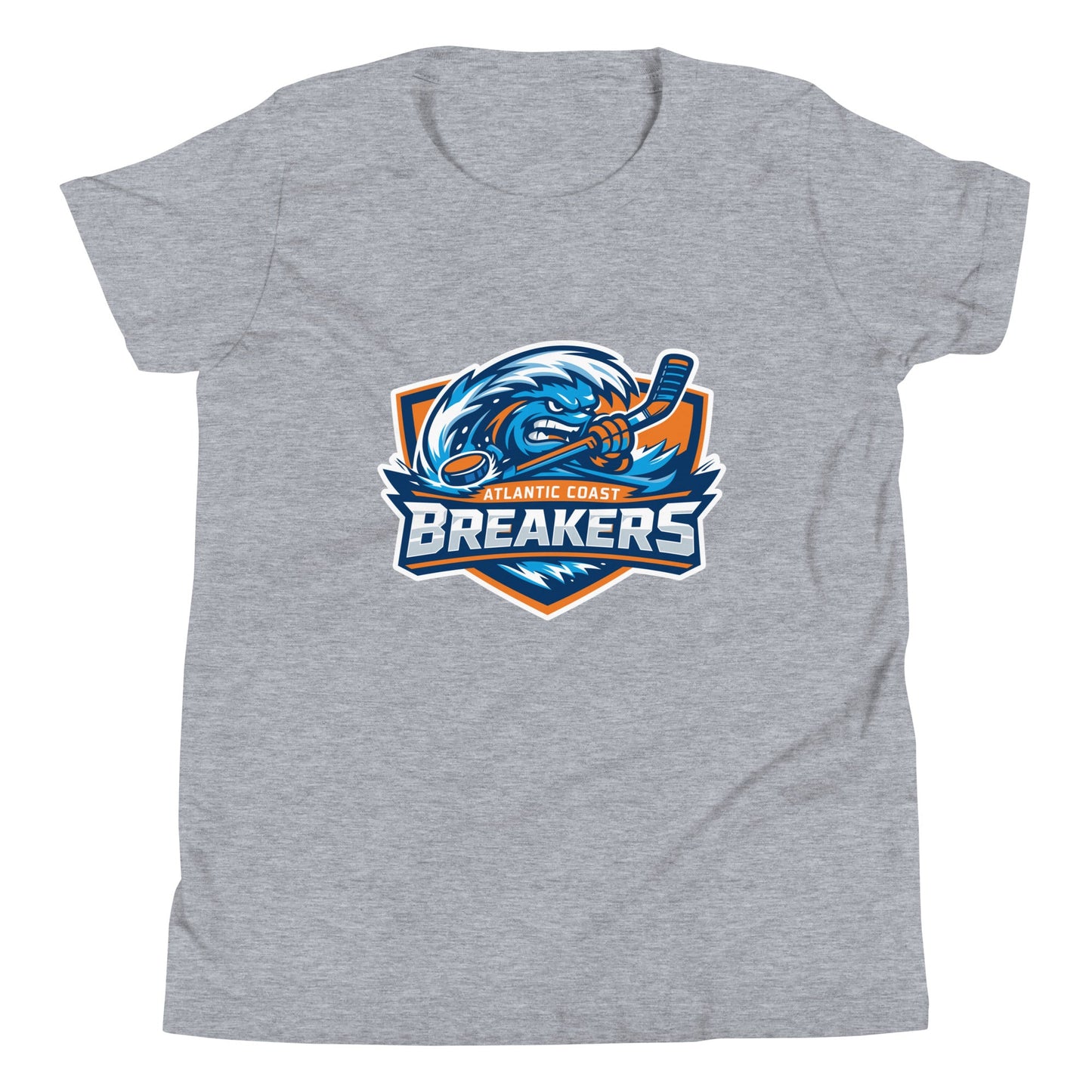 Performance | Youth T-Shirt | Atlantic Coast Breakers Hockey | Mascot Shield Logo