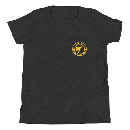 Performance | Youth T-Shirt | Azle Martial Arts | Dojo Roundel Logo