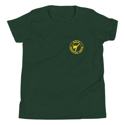 Performance | Youth T-Shirt | Azle Martial Arts | Dojo Roundel Logo