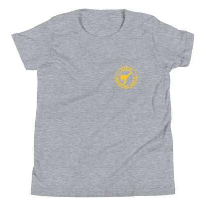 Performance | Youth T-Shirt | Azle Martial Arts | Dojo Roundel Logo