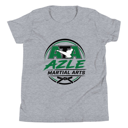 Performance | Youth T-Shirt | Azle Martial Arts | Vanguard Emblem Logo