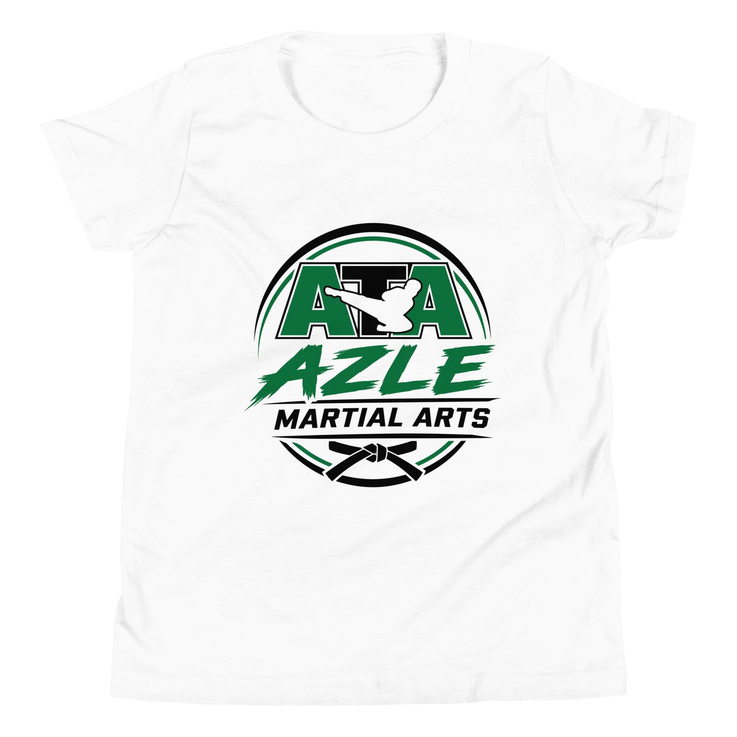 Performance | Youth T-Shirt | Azle Martial Arts | Vanguard Emblem Logo
