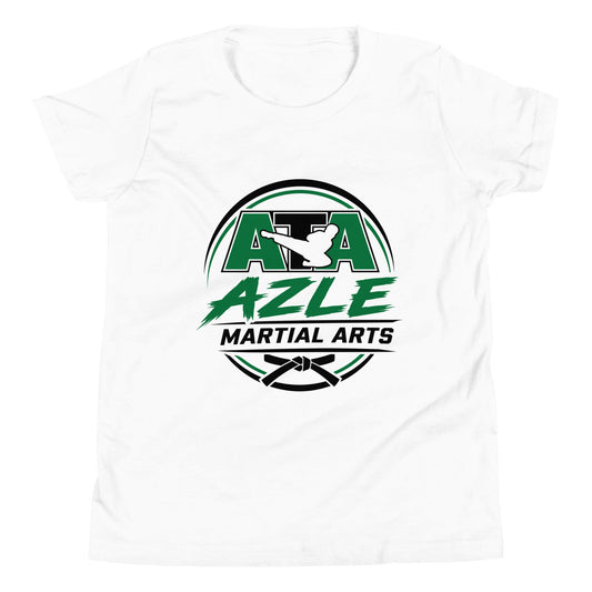 Performance | Youth T-Shirt | Azle Martial Arts | Vanguard Emblem Logo