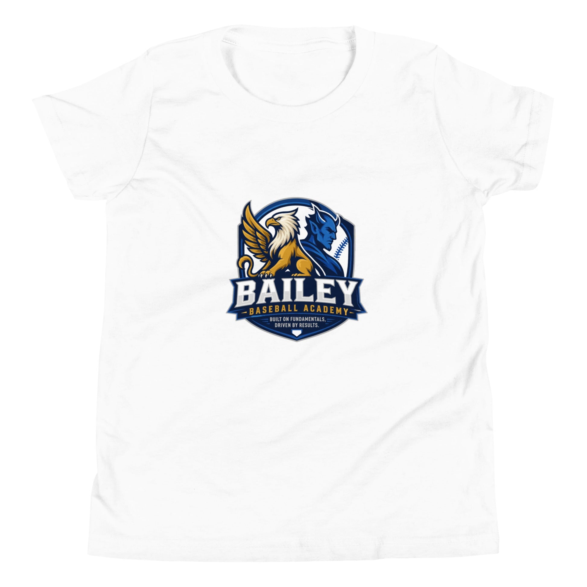 Performance | Youth T-Shirt | Bailey Baseball Academy | Shield Logo