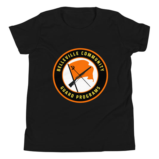 Performance | Youth T-Shirt | Belleville Community Guard Programs | Badge Logo