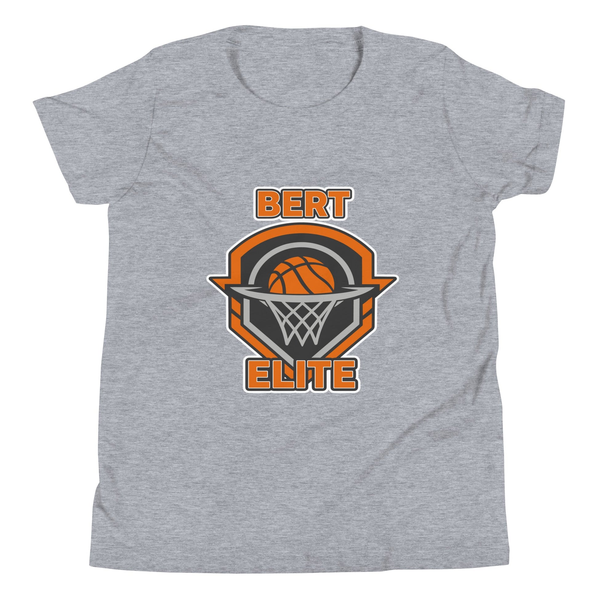 Performance | Youth T-Shirt | Bert Elite AAU | Hoop Badge Logo