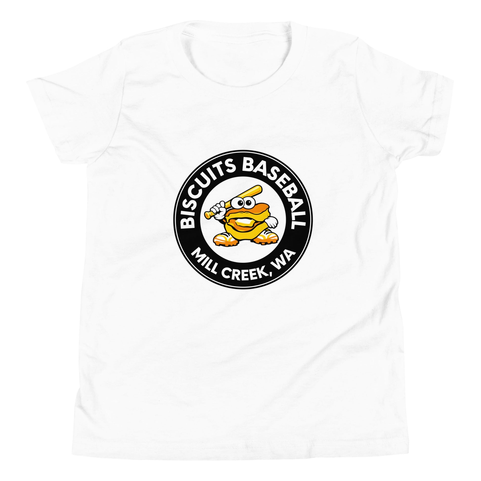 Performance | Youth T-Shirt | Biscuits Baseball MCLL | Mascot Logo