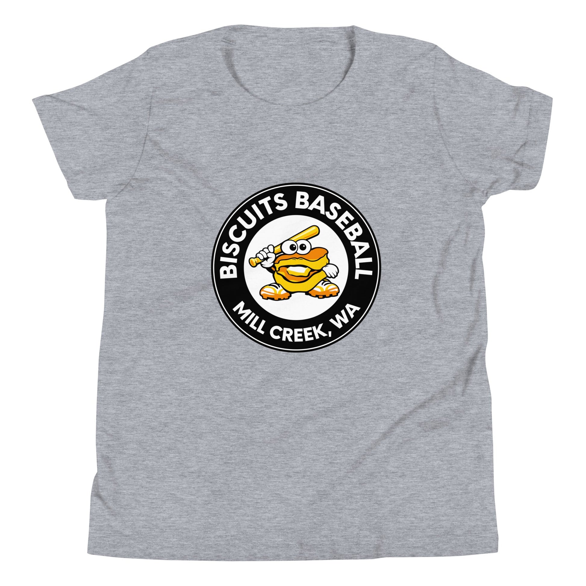 Performance | Youth T-Shirt | Biscuits Baseball MCLL | Mascot Logo