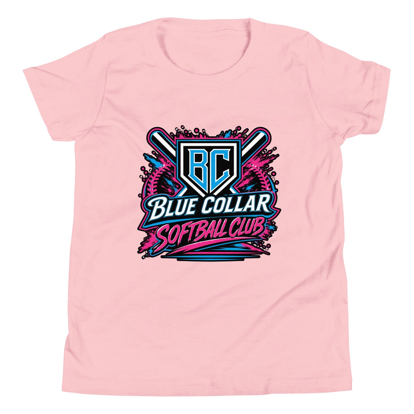 Performance | Youth T-Shirt | Blue Collar Softball 2034 | Athletics Logo