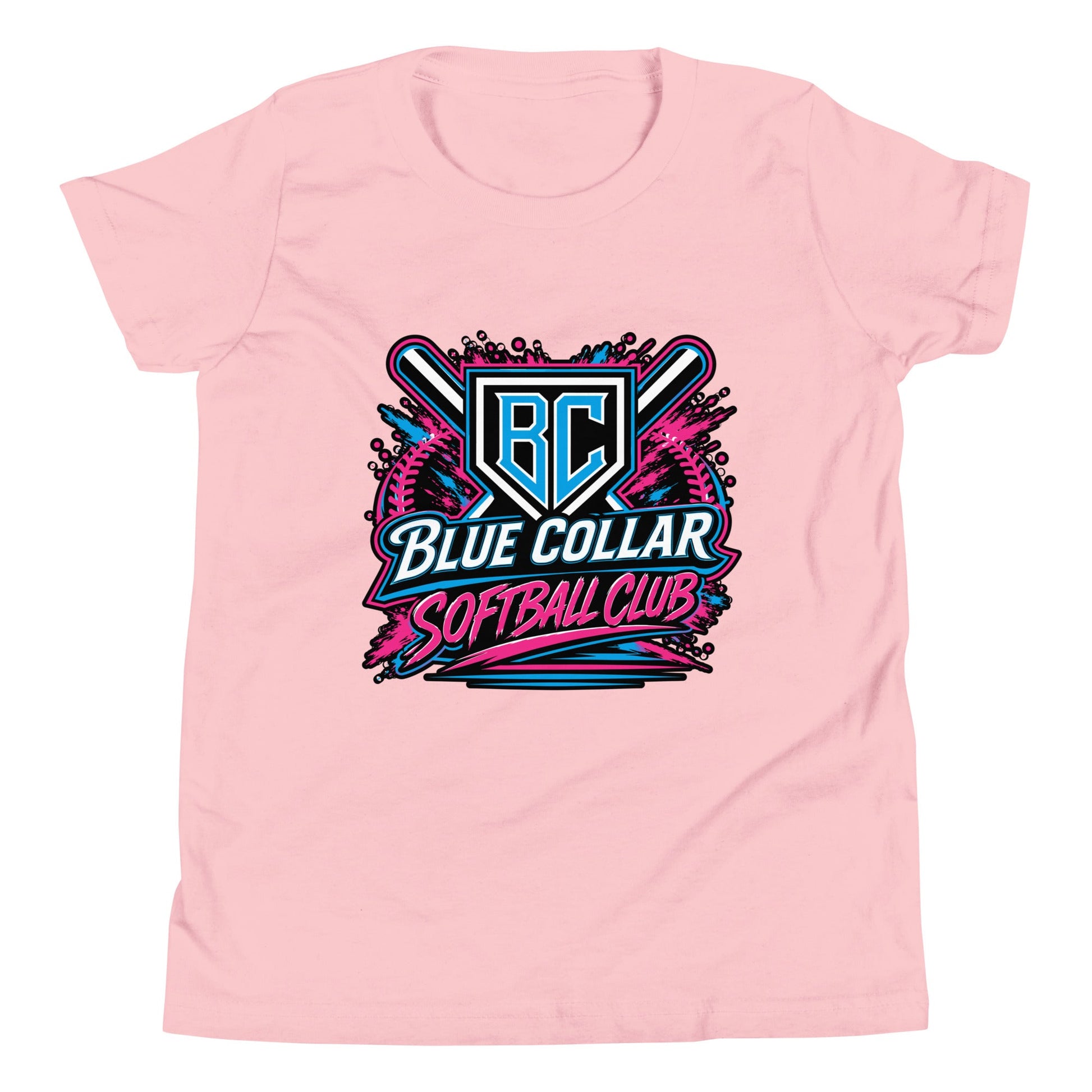 Performance | Youth T-Shirt | Blue Collar Softball 2034 | Athletics Logo
