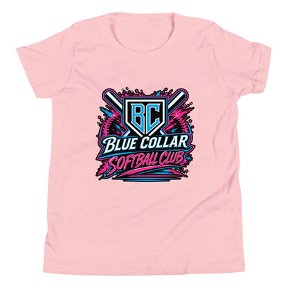 Performance | Youth T-Shirt | Blue Collar Softball 2034 | Athletics Logo