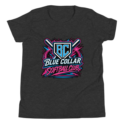 Performance | Youth T-Shirt | Blue Collar Softball 2034 | Athletics Logo