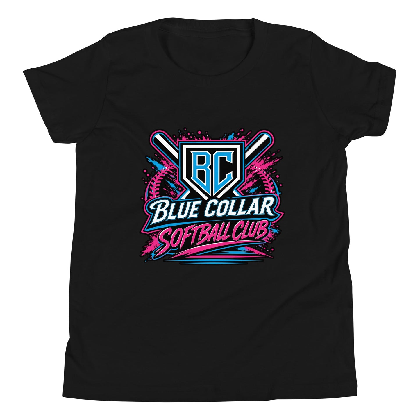 Performance | Youth T-Shirt | Blue Collar Softball 2034 | Athletics Logo