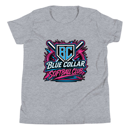 Performance | Youth T-Shirt | Blue Collar Softball 2034 | Athletics Logo