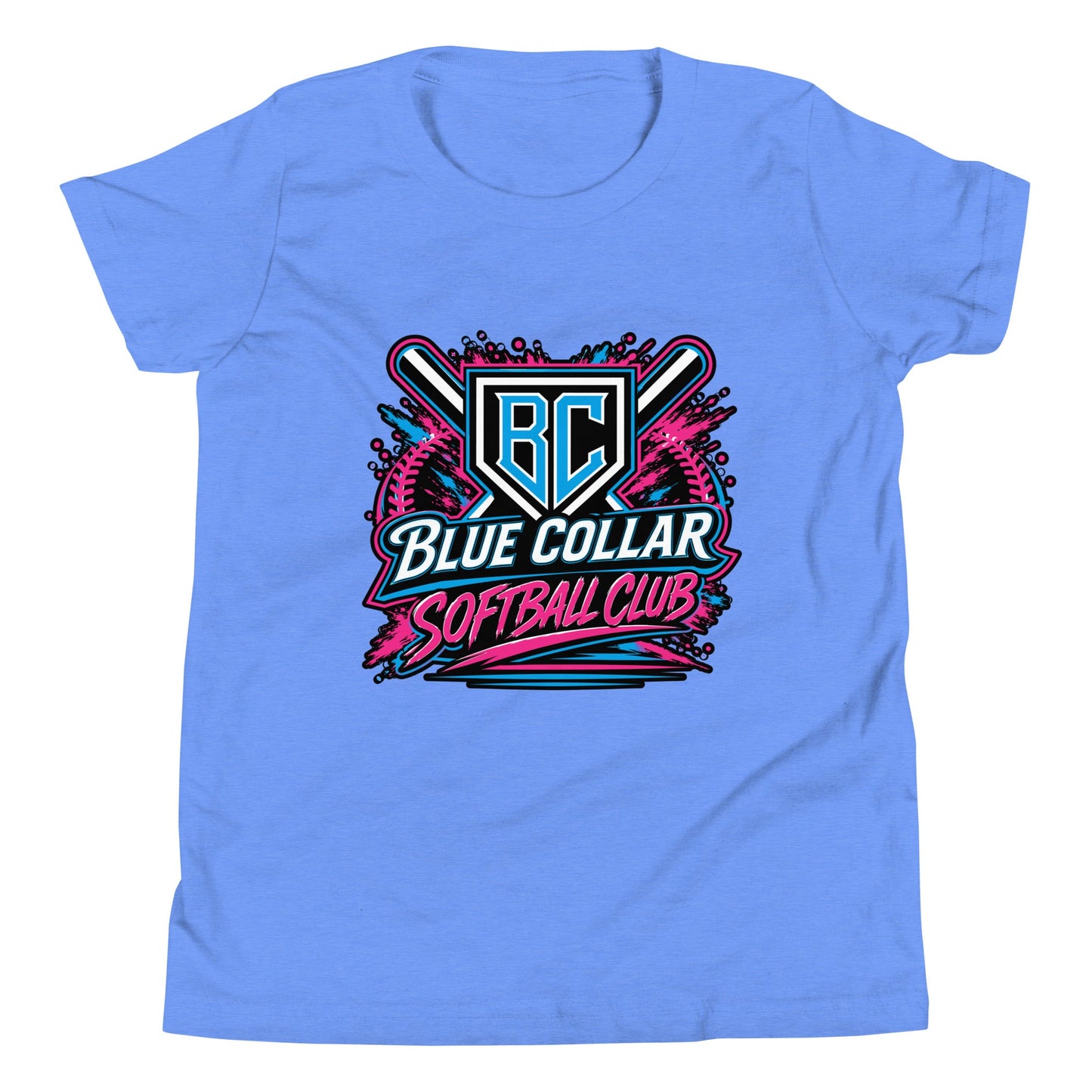 Performance | Youth T-Shirt | Blue Collar Softball 2034 | Athletics Logo