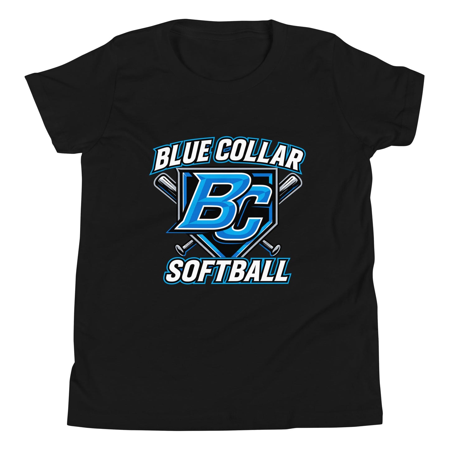 Performance | Youth T-Shirt | Blue Collar Softball 2034 | Shield Logo