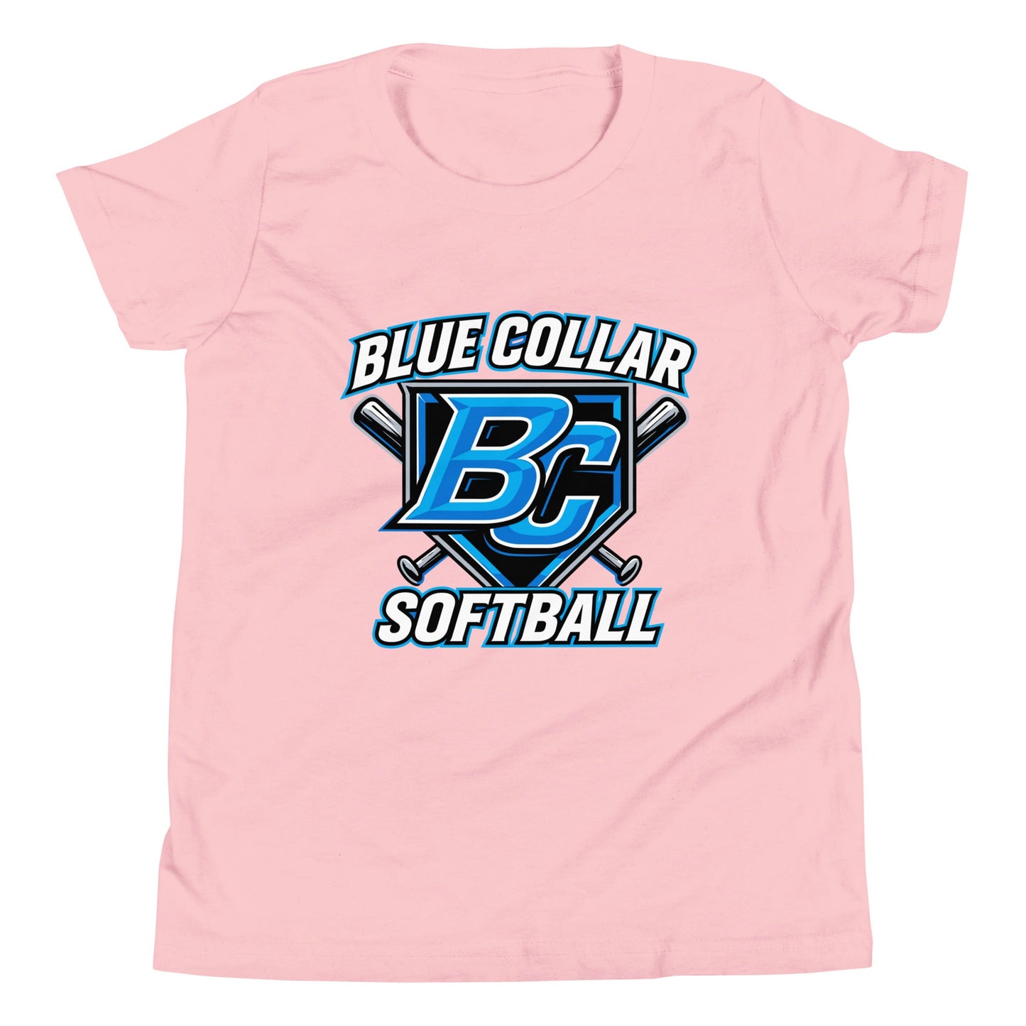 Performance | Youth T-Shirt | Blue Collar Softball 2034 | Shield Logo