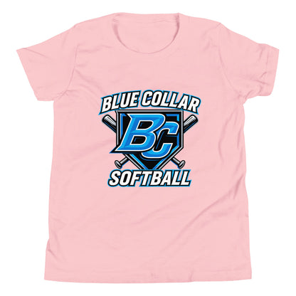 Performance | Youth T-Shirt | Blue Collar Softball 2034 | Shield Logo