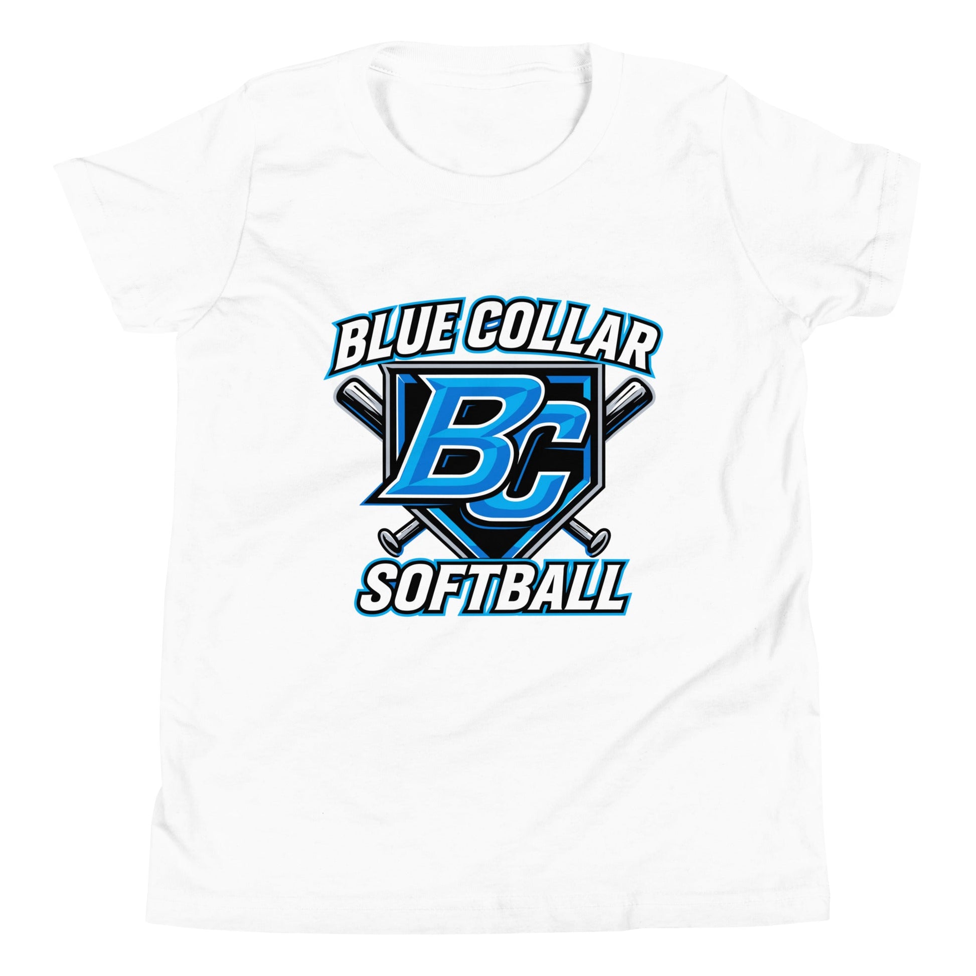 Performance | Youth T-Shirt | Blue Collar Softball 2034 | Shield Logo