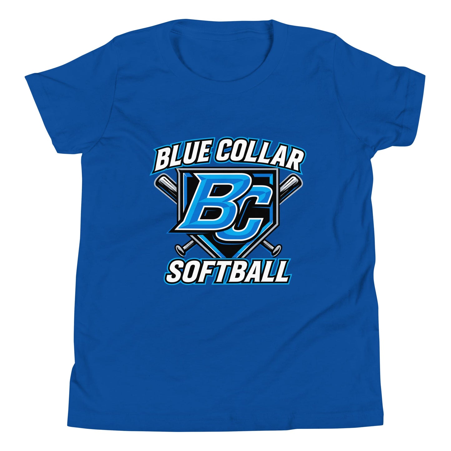 Performance | Youth T-Shirt | Blue Collar Softball 2034 | Shield Logo