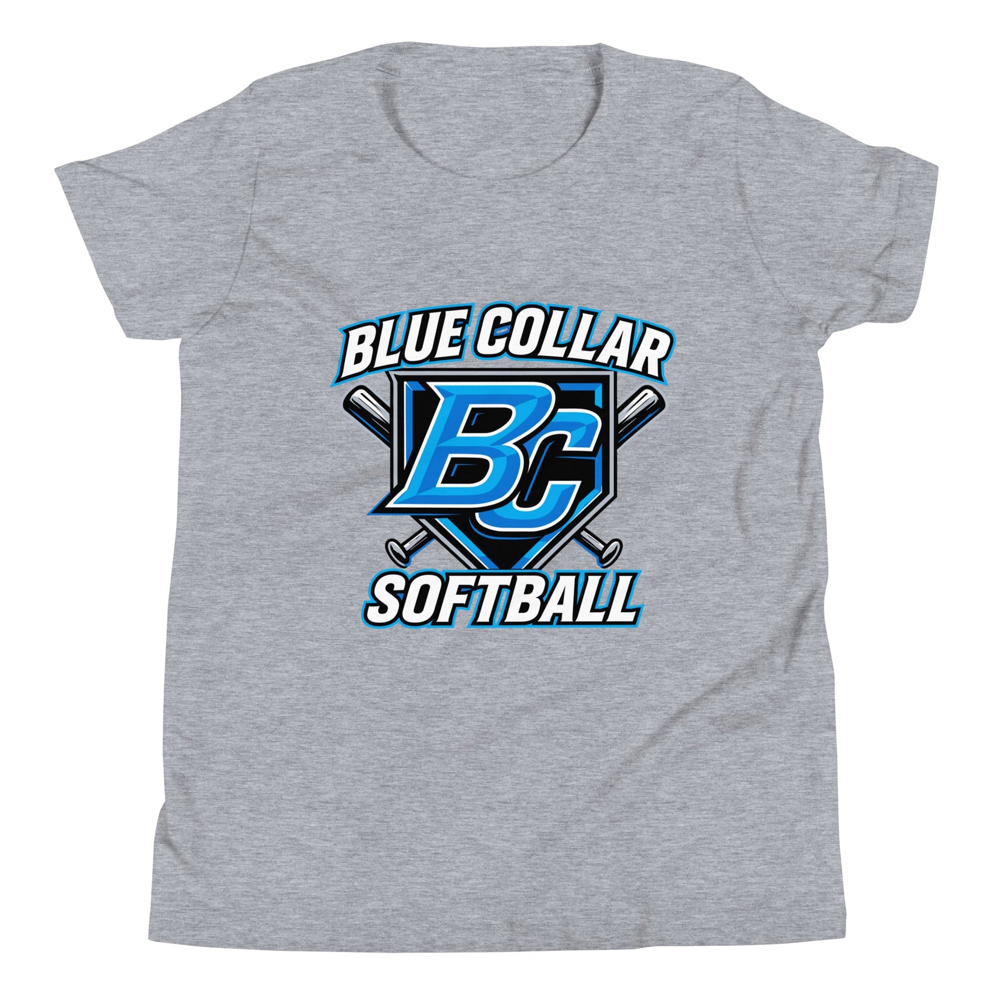Performance | Youth T-Shirt | Blue Collar Softball 2034 | Shield Logo