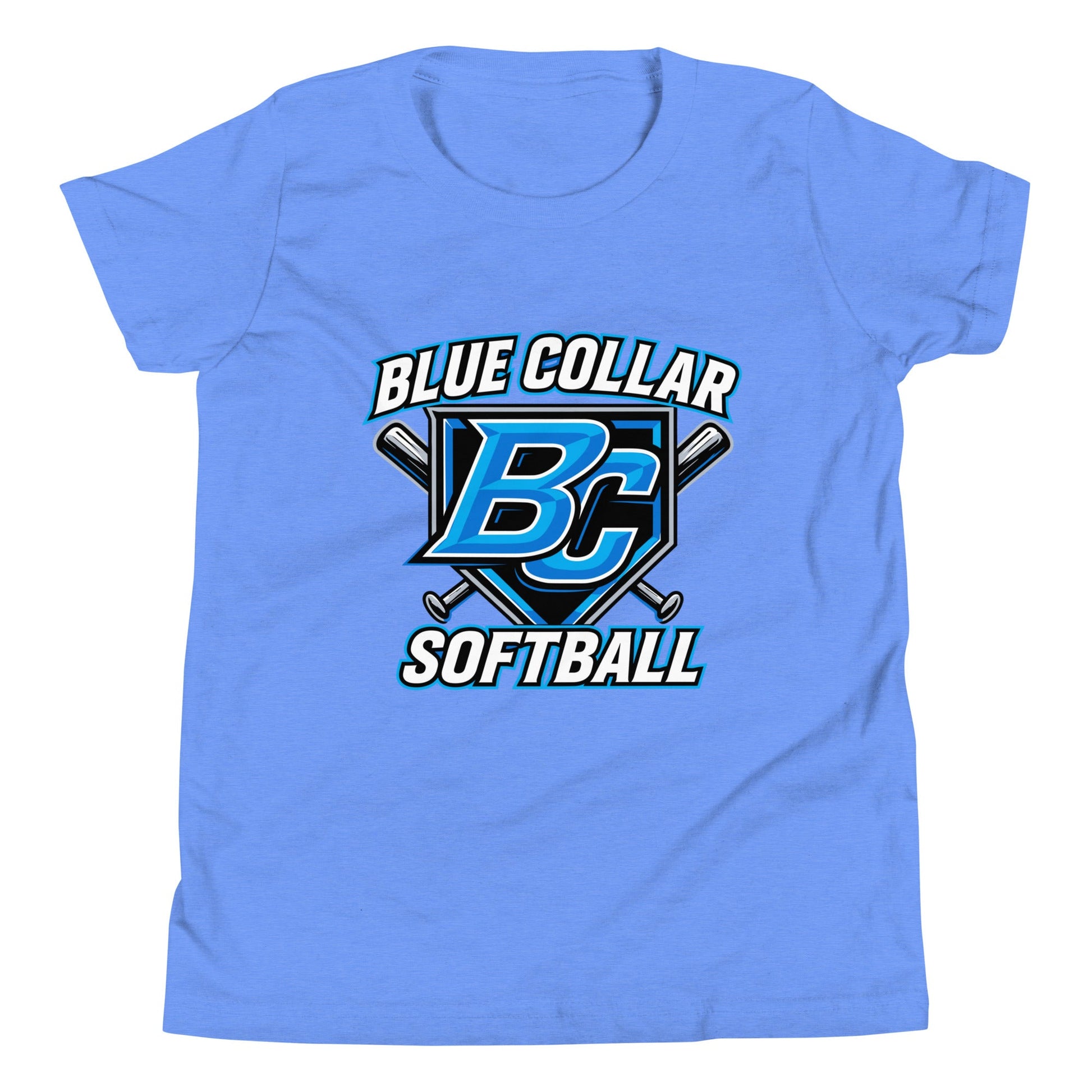 Performance | Youth T-Shirt | Blue Collar Softball 2034 | Shield Logo