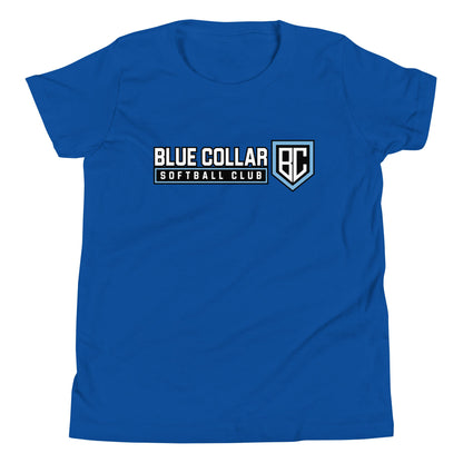 Performance | Youth T-Shirt | Blue Collar Softball 2034 | Vanguard Logo