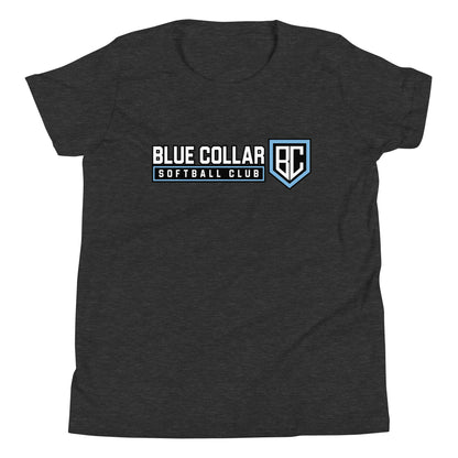 Performance | Youth T-Shirt | Blue Collar Softball 2034 | Vanguard Logo