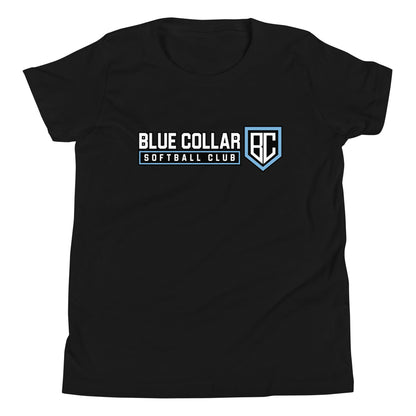 Performance | Youth T-Shirt | Blue Collar Softball 2034 | Vanguard Logo