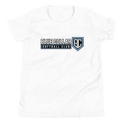 Performance | Youth T-Shirt | Blue Collar Softball 2034 | Vanguard Logo