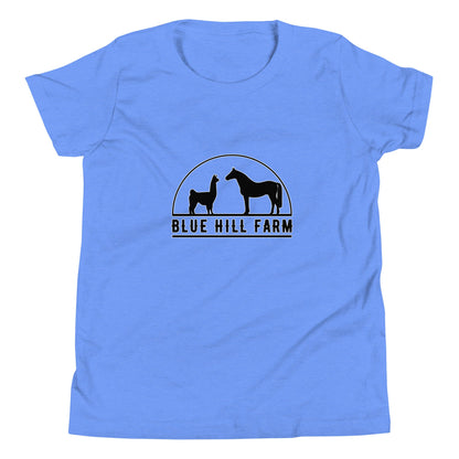 Performance | Youth T-Shirt | Blue Hill Farm | Highland Silhouette Logo
