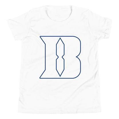 Performance | Youth T-Shirt | Blueblacks Football Club | Crest Logo