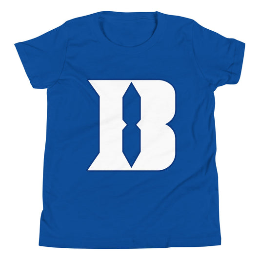 Performance | Youth T-Shirt | Blueblacks Football Club | Crest Logo