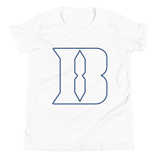 Performance | Youth T-Shirt | Blueblacks Football Club | Crest Logo