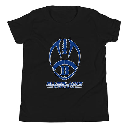 Performance | Youth T-Shirt | Blueblacks Football Club | Emblem Logo