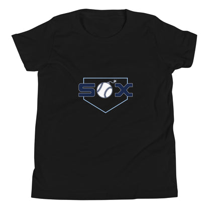 Performance | Youth T-Shirt | BombSox Baseball | Crest Logo