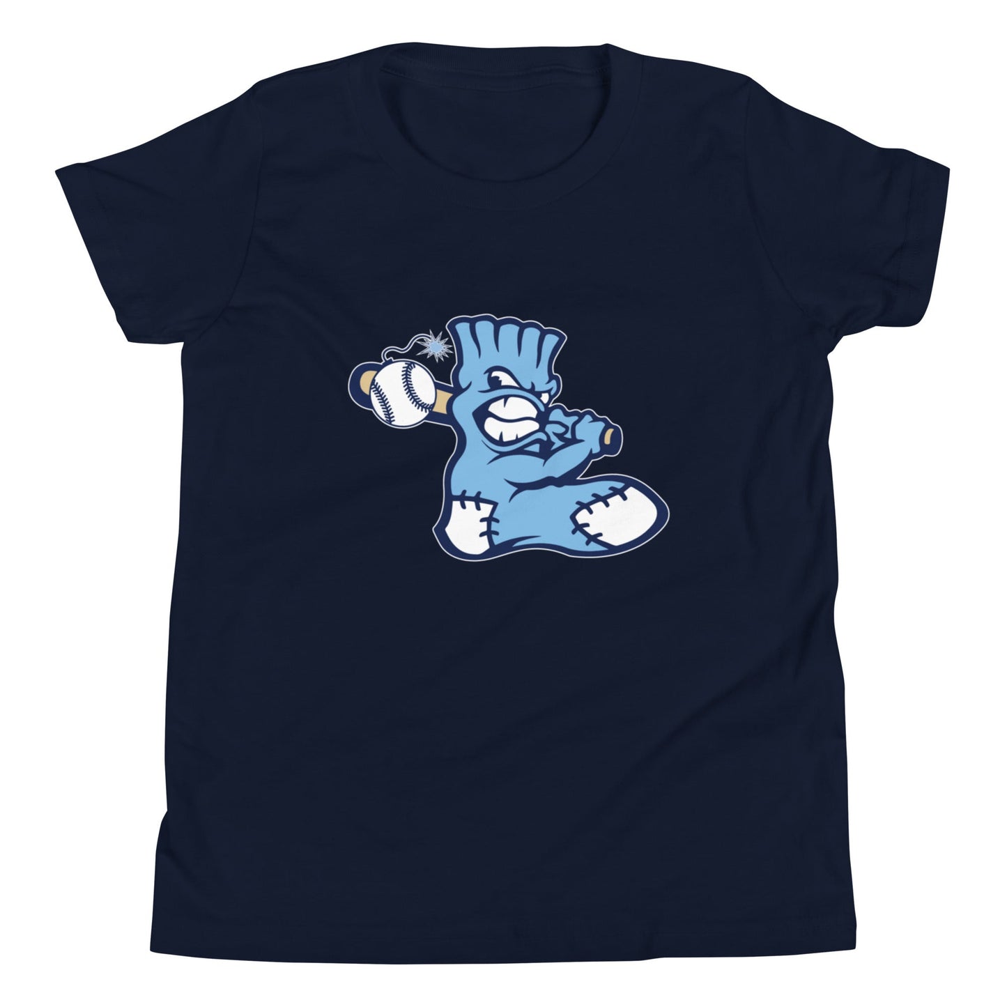 Performance | Youth T-Shirt | BombSox Baseball | Mascot Logo