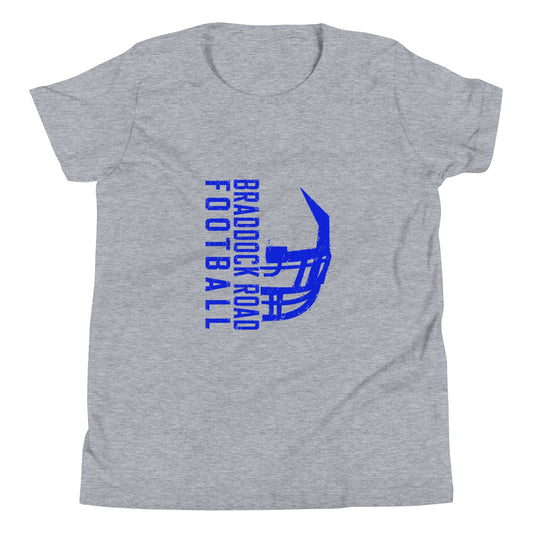 Performance | Youth T-Shirt | Braddock Road Football | Sideline Vertical Logo
