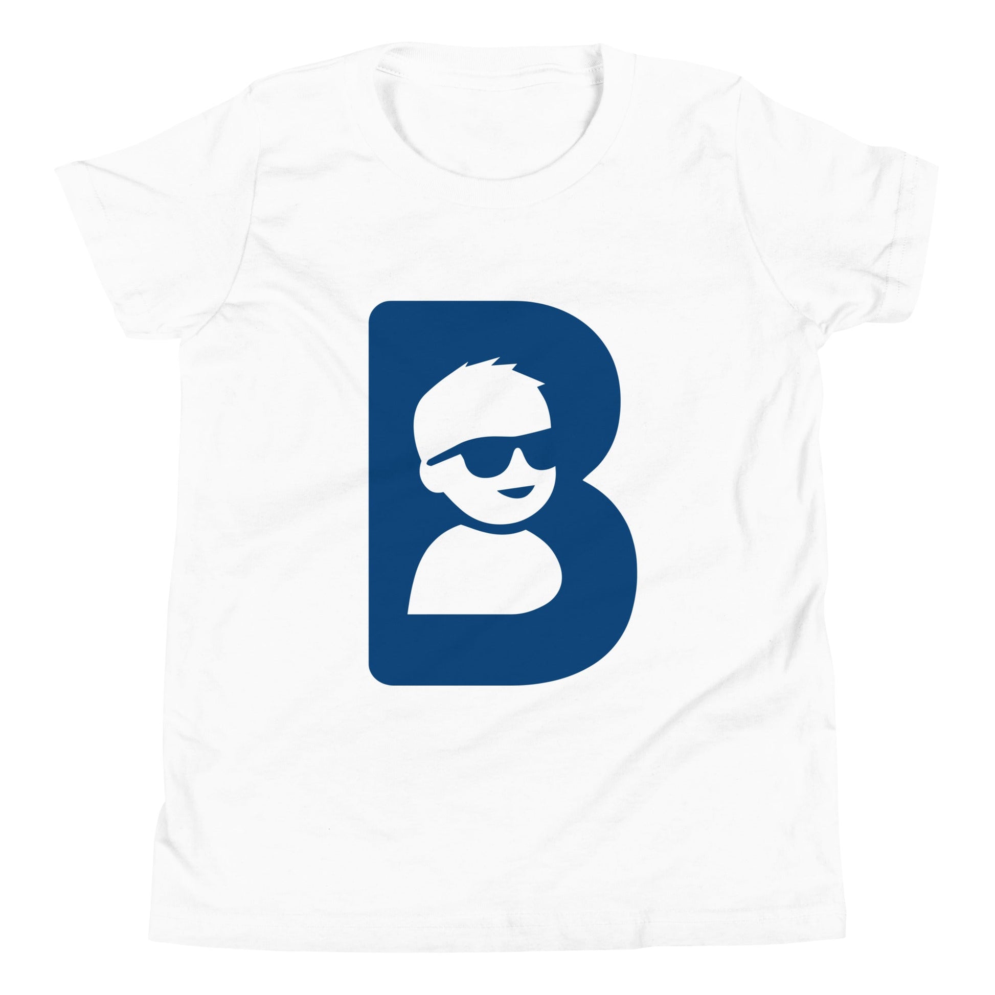 Performance | Youth T-Shirt | Brave Like Ben | Blue Maverick Logo