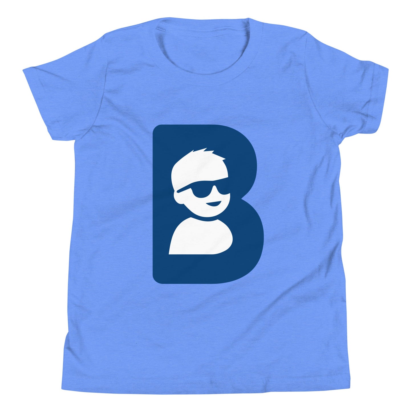 Performance | Youth T-Shirt | Brave Like Ben | Blue Maverick Logo